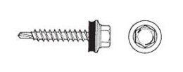 WKRĘT SAMOWIERTNY 4.8*70MM RAL 7024